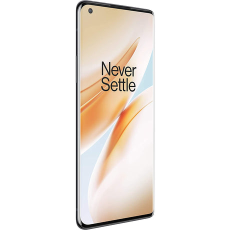 OnePlus 8 Pro Smartphone, Android, 6.78", SIM Free, 8GB RAM, 5G, SIM Free 128GB, Onyx Black