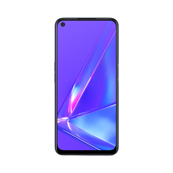 Oppo A72 Smartphone, Android, 4GB RAM, 6.5”, 4G, SIM Free, 128GB, Purple / Black