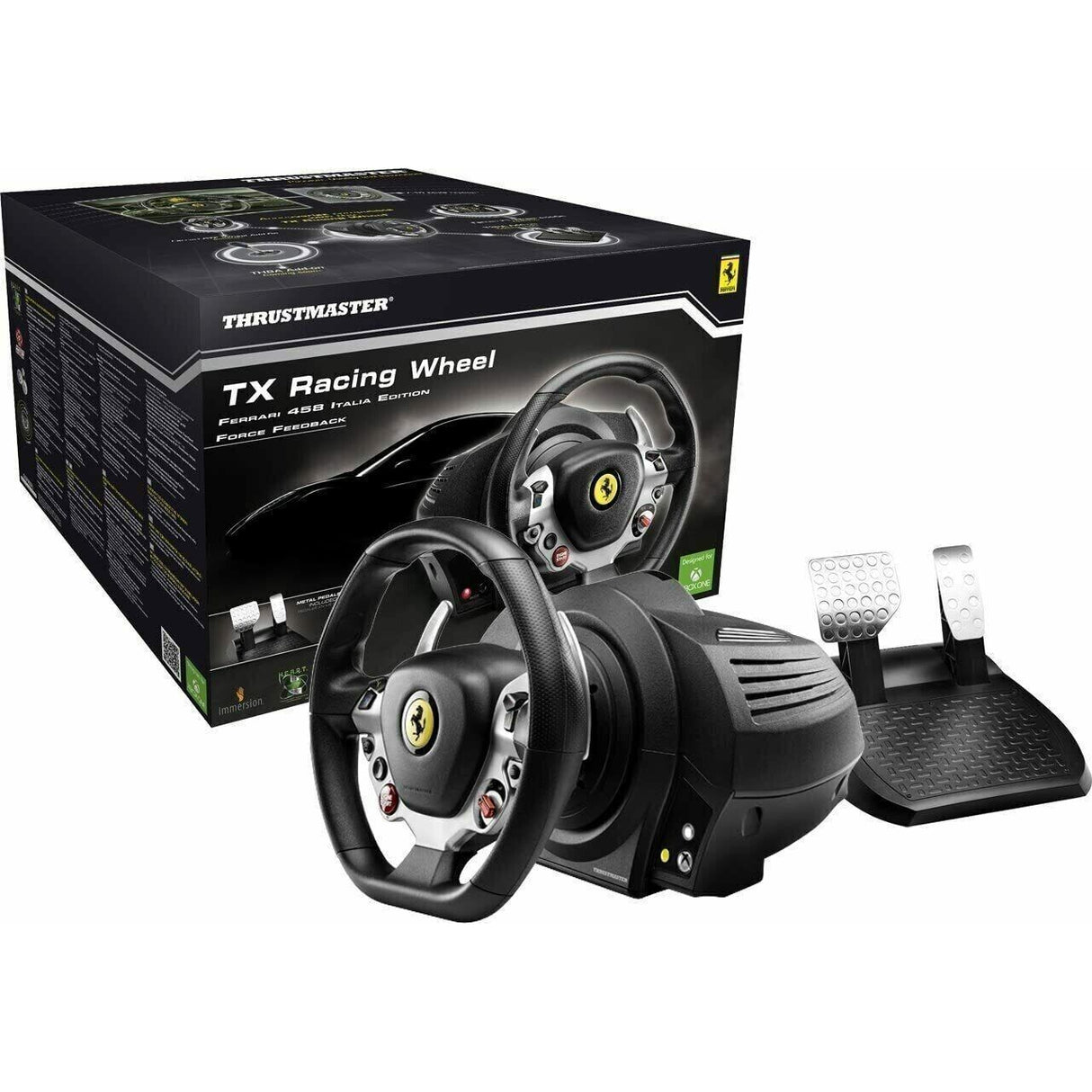 Thrustmaster TX Racing Wheel Ferrari 458 Italia Edition Force Feedback - Black