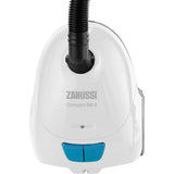 Zanussi ZAN4002WT Compact Go II Vacuum Cleaner - White/Blue - New