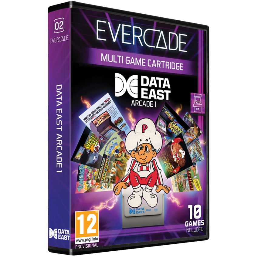 Evercade Cartridge 02: Data East Arcade 1