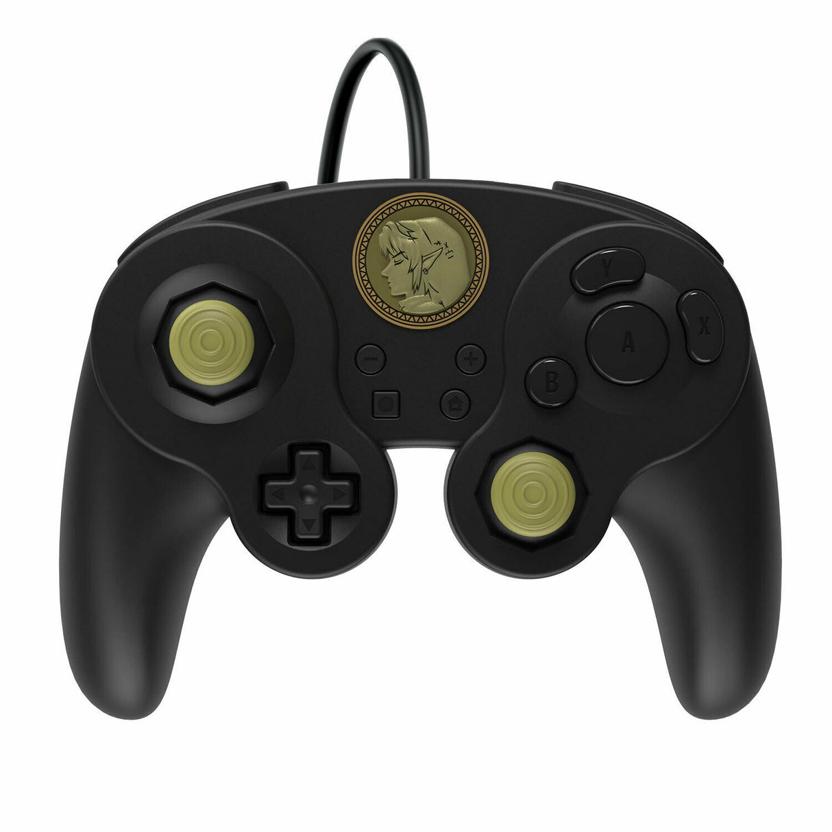 PDP Nintendo Switch Wired Fight Pad Pro Controller Legend of Zelda Link Edition - Black