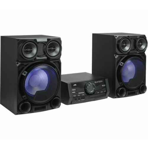 JVC MX-D421B Bluetooth Megasound Party Hi-Fi System - Black