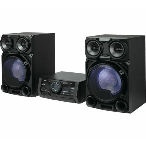 JVC MX-D421B Bluetooth Megasound Party Hi-Fi System - Black