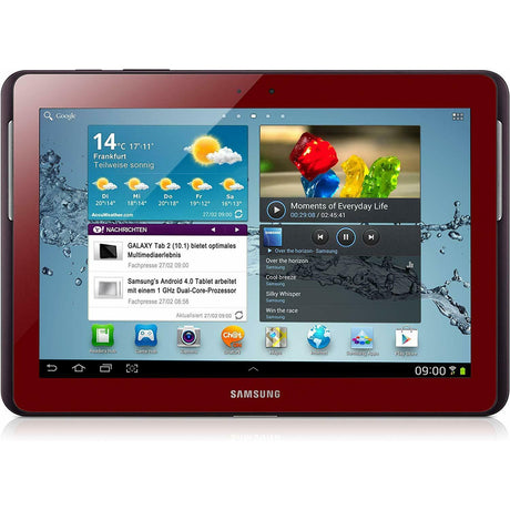 Samsung Galaxy Tab 2 16GB 10.1 Android Tablet GT-P5110 White/Grey/Red