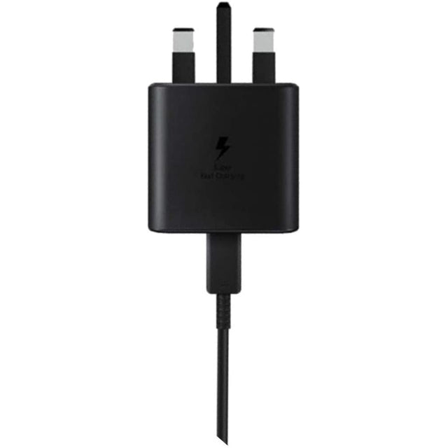 Samsung UK Travel Adaptor (45W with USB type C Cable) Black EP-TA845XBEGGB