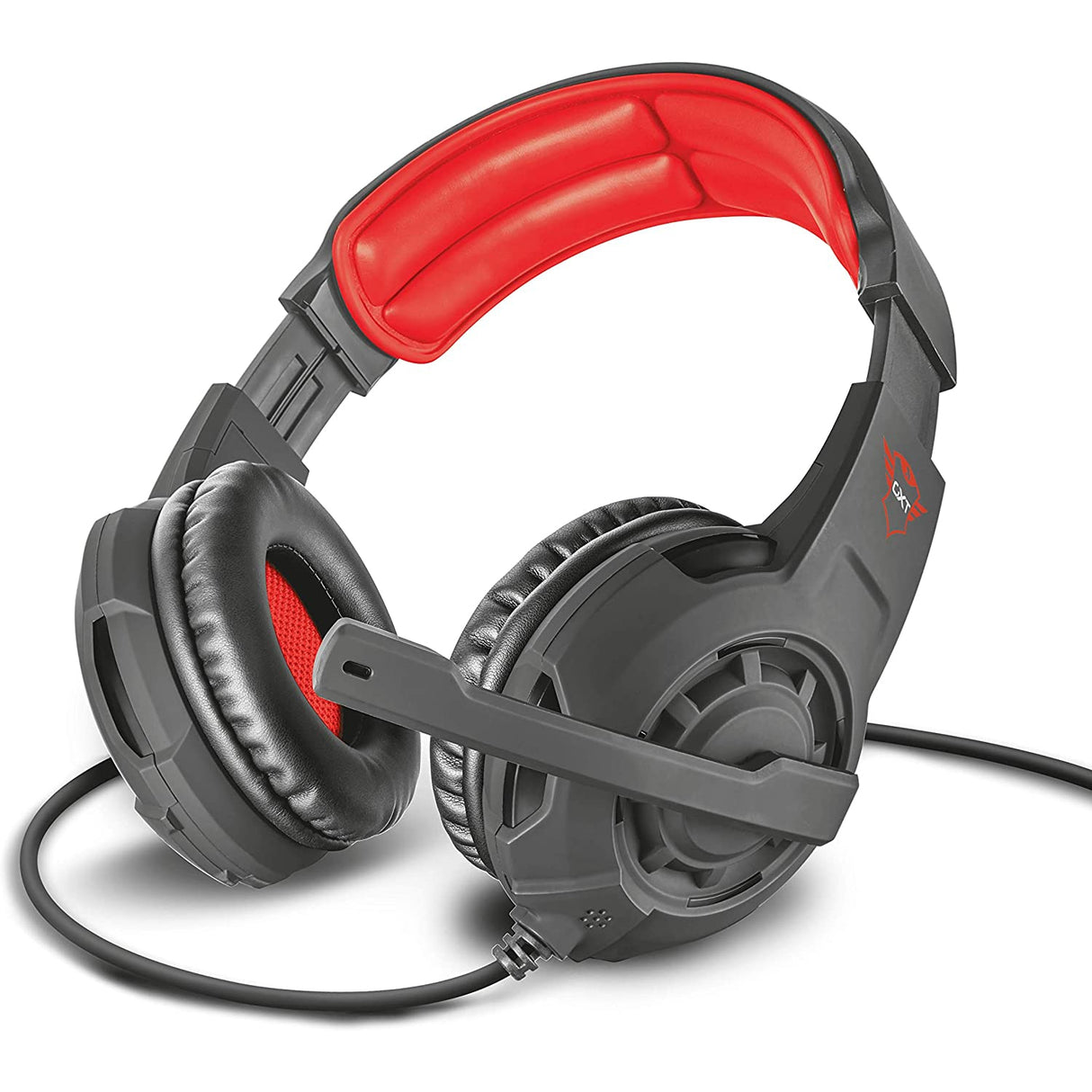 Trust Gaming Headset GXT 310 Radius with Microphone - Black & Red - Refurbished Pristine