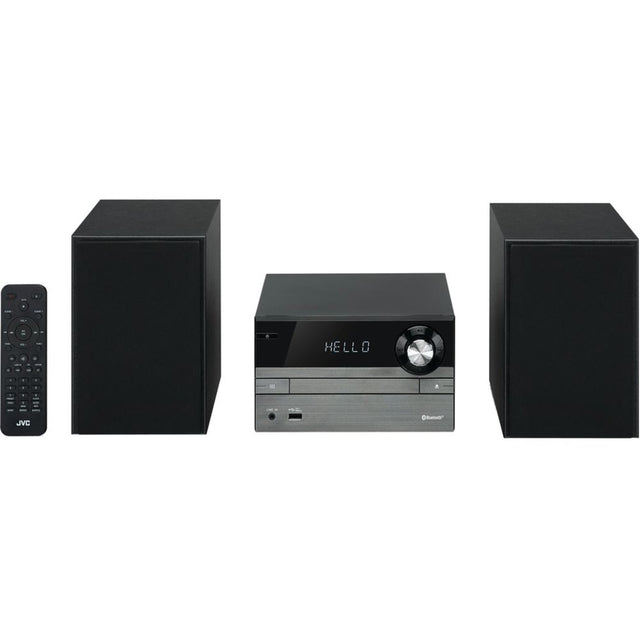 JVC UX-D321B Wireless Micro Hi-Fi System - Gun Metal - Refurbished Good